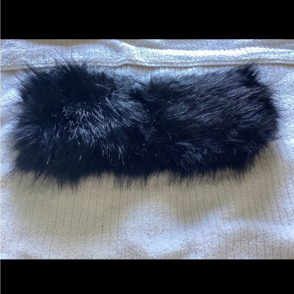 Faux fur headband